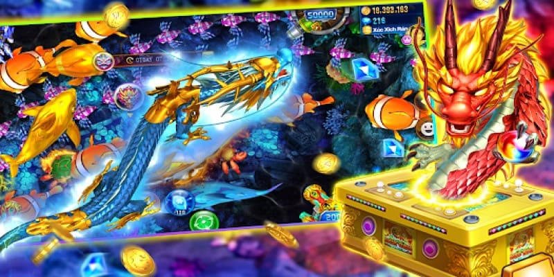 Trong bắn cá Five Dragons Fishing, bạn nên sử dụng kỹ năng khi xuất hiện boss