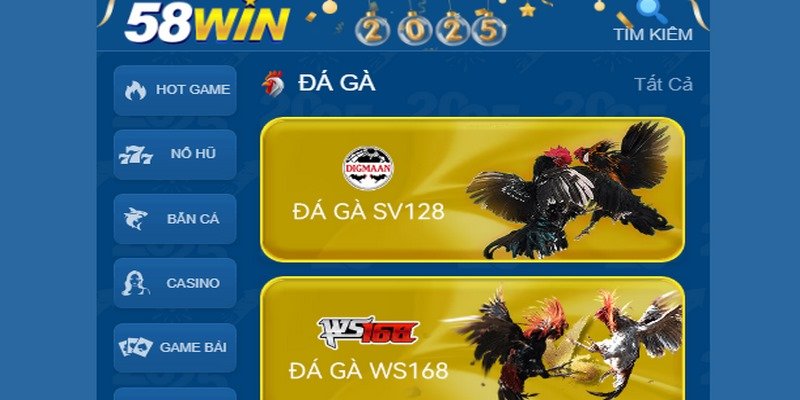 Đá gà 58Win – Trải nghiệm cá cược gà chiến đỉnh cao