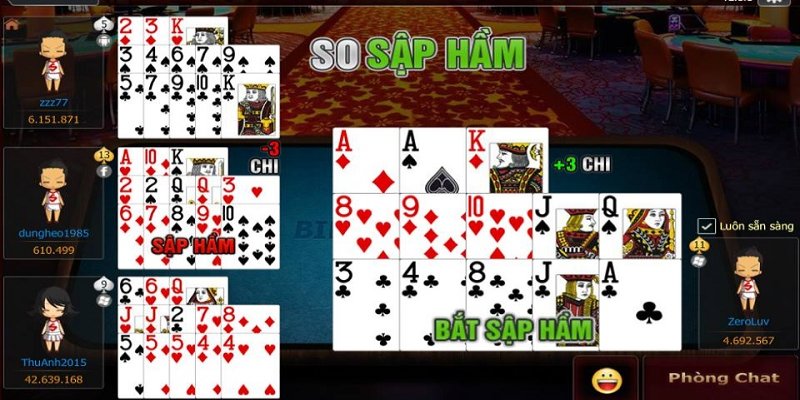 Người chơi cần áp dụng những chiến thuật phù hợp với từng thế bài cụ thể